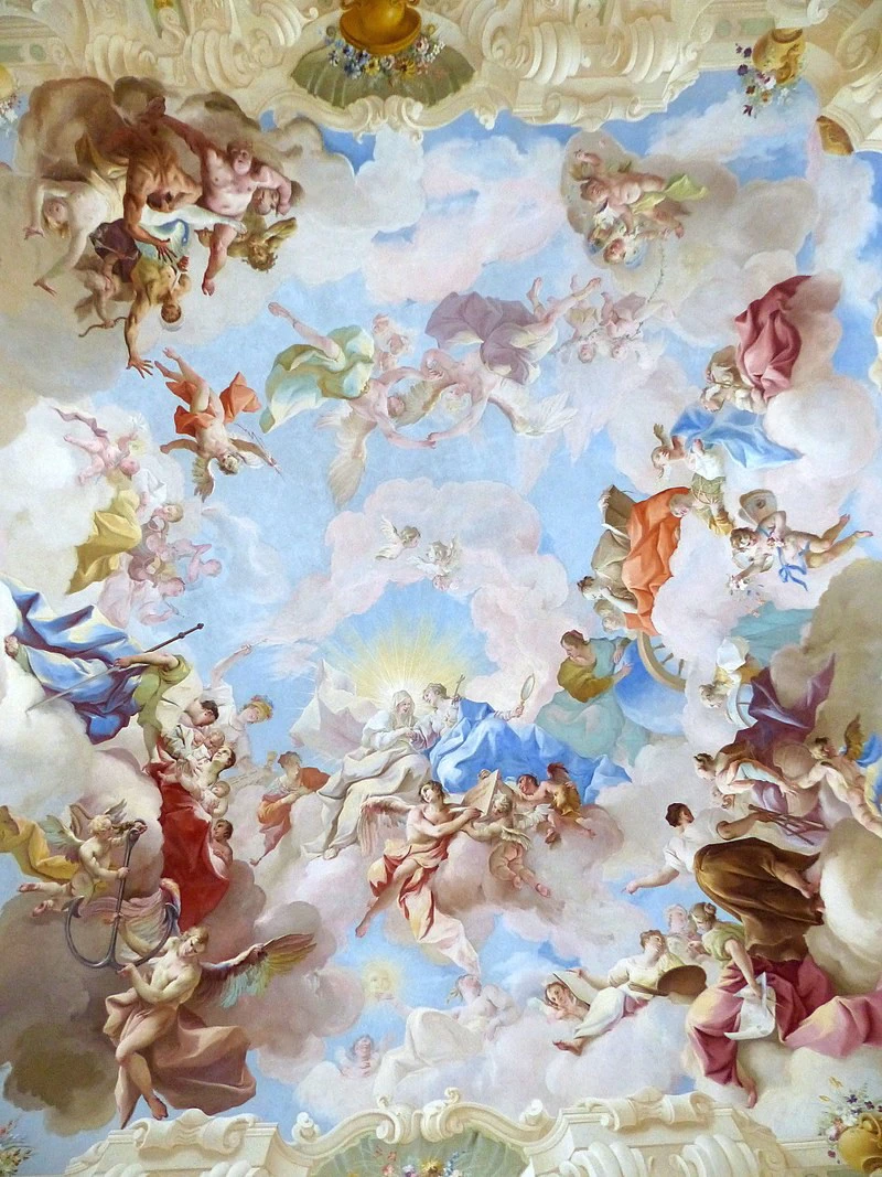 Unione della Fede e la Scienza - Stift Altenburg Kaiserstiege